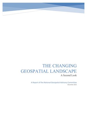cover image of The Changing Geospatial Landscape: A Second Look